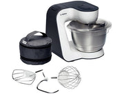 Bosch MUM54A00 robot da cucina 900 W 3,9 L Nero, Argento, Bianco