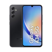Samsung Galaxy A34 5G Display FHD+ Super AMOLED 6.6”, Android 13, 8GB RAM, 256GB, Doppia SIM, Batteria 5.000 mAh, Awesome Graphite