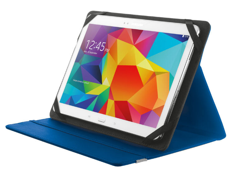 Trust Primo 25,4 cm (10") Custodia a libro Blu