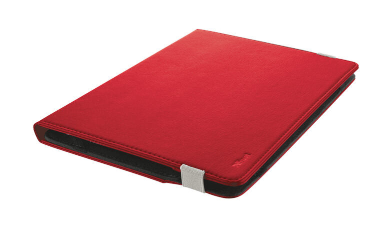 Trust Primo 25,4 cm (10") Custodia a libro Rosso