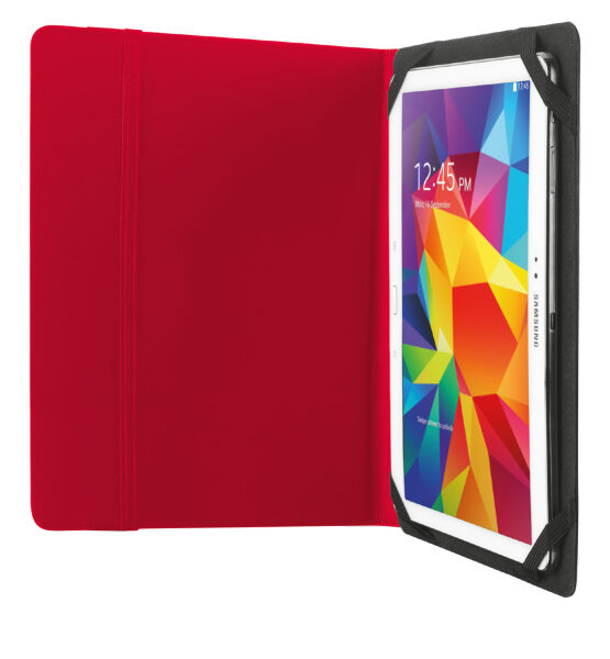 Trust Primo 25,4 cm (10") Custodia a libro Rosso