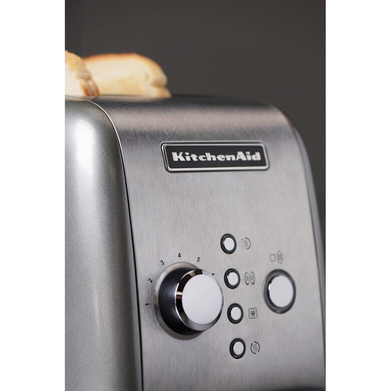 KitchenAid 5KMT221 2 fetta/e 1100 W Argento, Acciaio inossidabile