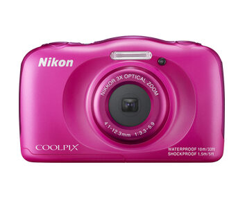 Nikon COOLPIX S33 1/3.1" Fotocamera compatta 13,2 MP CMOS 4160 x 3120 Pixel Rosa