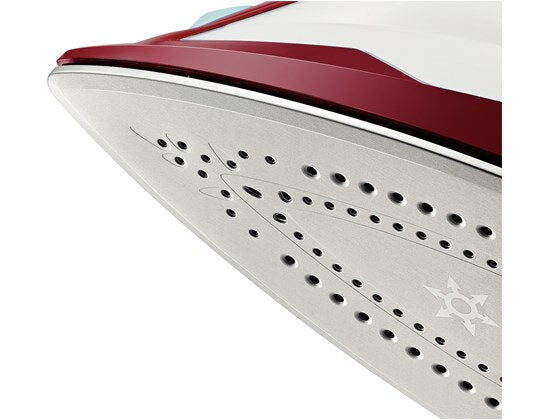 Bosch TDA3024010 ferro da stiro Ferro a vapore Piastra Ceranium Glissée 2400 W Rosso, Bianco
