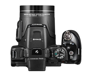 Nikon COOLPIX P610 1/2.3" Fotocamera Bridge 16 MP CMOS 4608 x 3456 Pixel Nero