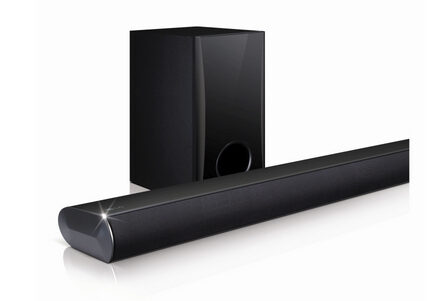 LG LAS350B altoparlante soundbar Nero 2.1 canali 120 W
