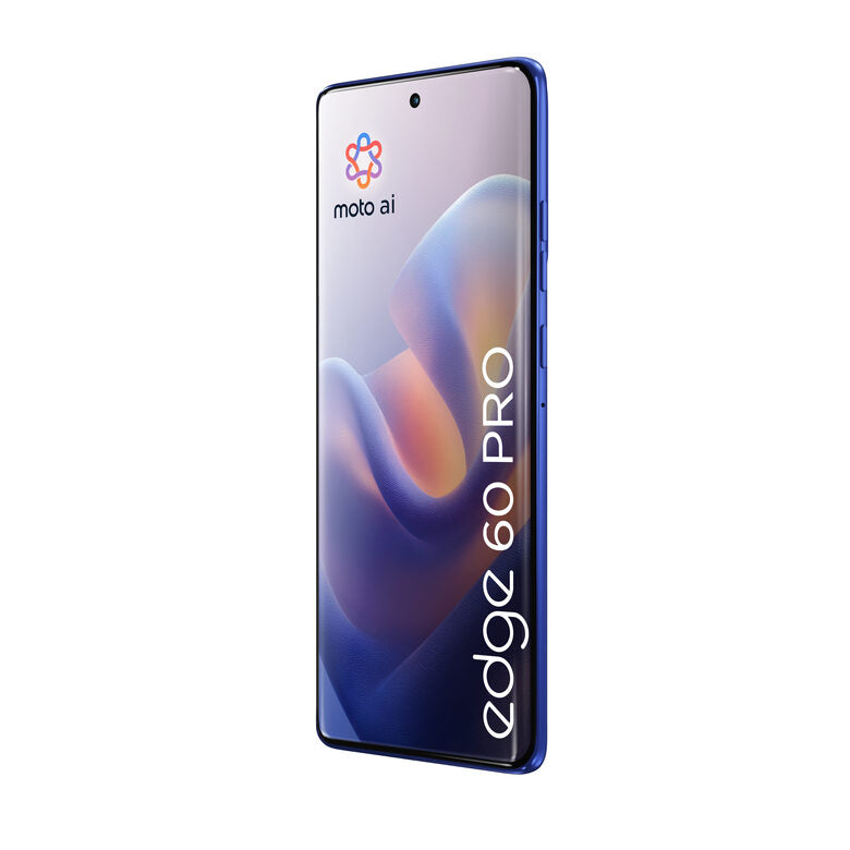 Motorola edge 60 pro con Moto AI (12/512GB, Fotocamera 50+50+10MP, selfie 50MP, Display 6.67" pOLED 120Hz, MediaTek Dimensity 8350, batteria 6000mAh, ricarica 90W, Android 15), PANTONE Dazzl