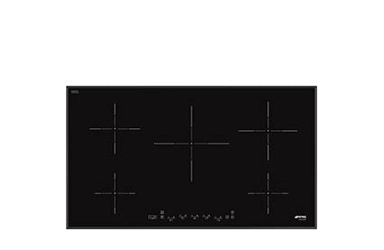 Smeg SI5952B piano cottura Nero Da incasso Piano cottura a induzione 5 Fornello(i)