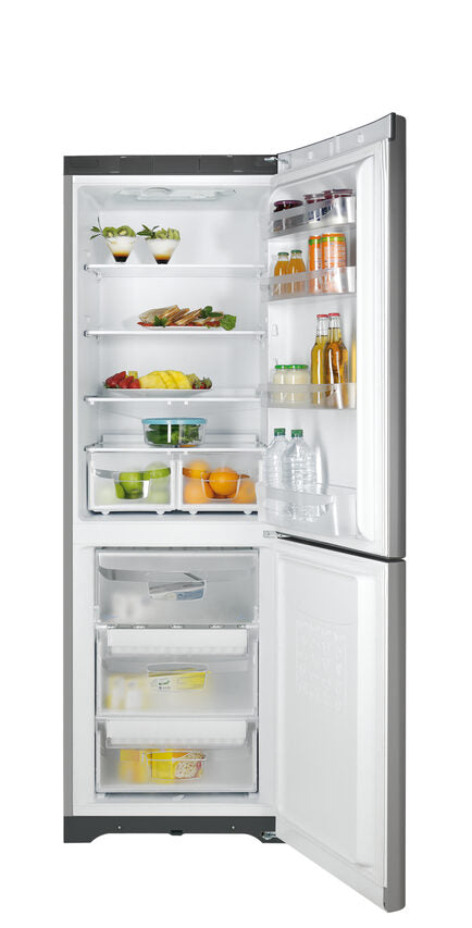Indesit BIAA 13P SI frigorifero con congelatore Libera installazione 303 L Acciaio inossidabile