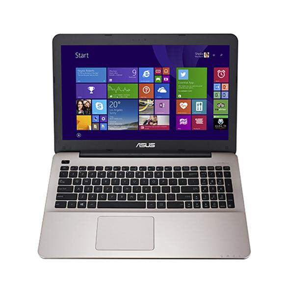 ASUS F555LD-XX114H notebook Computer portatile 39,6 cm (15.6") HD Intel® Core™ i7 di quarta generazione 4 GB DDR3L-SDRAM 500 GB HDD NVIDIA® GeForce® 820M Windows 8.1 Marrone, Argento