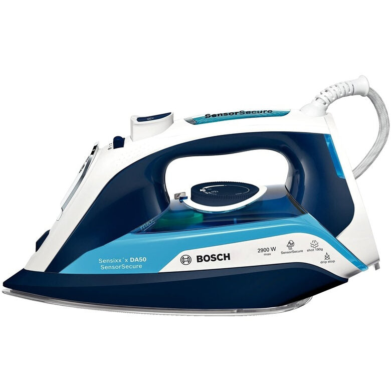 Bosch DA50 Ferro a vapore 2900 W Blu, Bianco