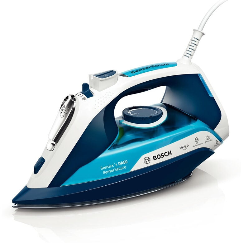 Bosch DA50 Ferro a vapore 2900 W Blu, Bianco