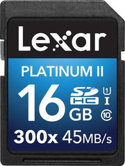 Lexar 16GB Platinum II SDHC UHS-I memoria flash Classe 10