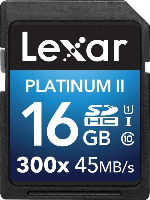 Lexar 16GB Platinum II SDHC UHS-I memoria flash Classe 10