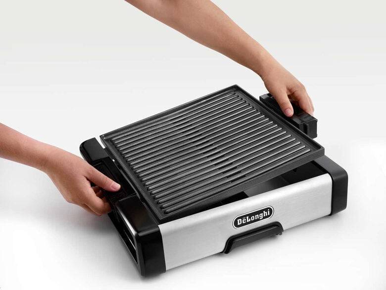 De’Longhi BG 400 barbecue per l'aperto e bistecchiera Da tavolo Elettrico Nero 1800 W