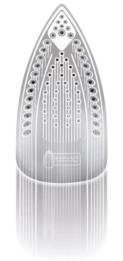 Tefal EasyGliss FV3920 ferro da stiro Ferro da stiro a secco e a vapore Durilium 2300 W Blu, Bianco