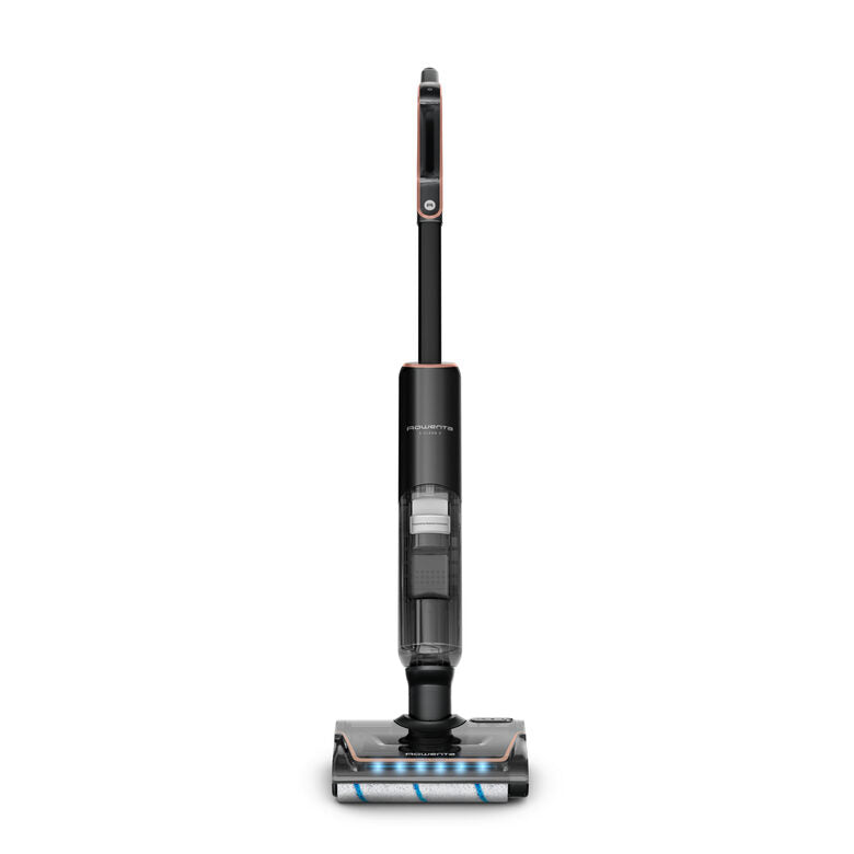 Rowenta X-Clean 7 , Lavapavimenti Senza Fili, Autonomia 50', Tecnologia Smart, Assistente Vocale, Autopulizia e Asciugatura, Luci Led, Pulizia Bordi, GZ5736