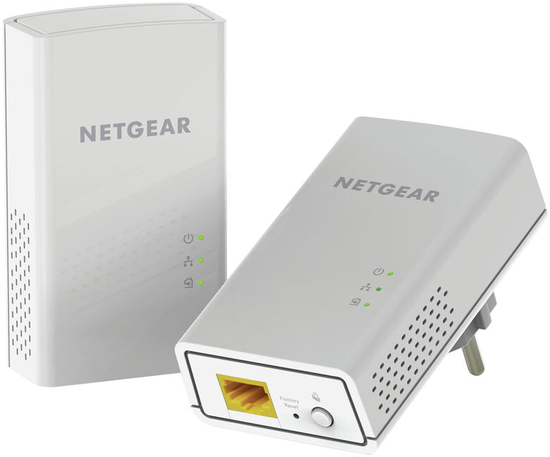 NETGEAR PL1200-100PES adattatore di rete PowerLine 1200 Mbit/s Collegamento ethernet LAN Bianco 2 pz