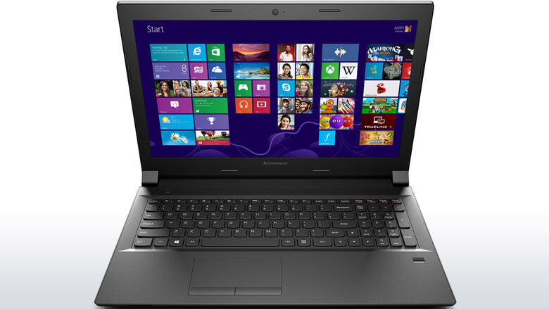 Lenovo Essential B50-80 Computer portatile 39,6 cm (15.6") Intel® Pentium® 4 GB DDR3L-SDRAM 500 GB HDD Windows 8.1 Nero