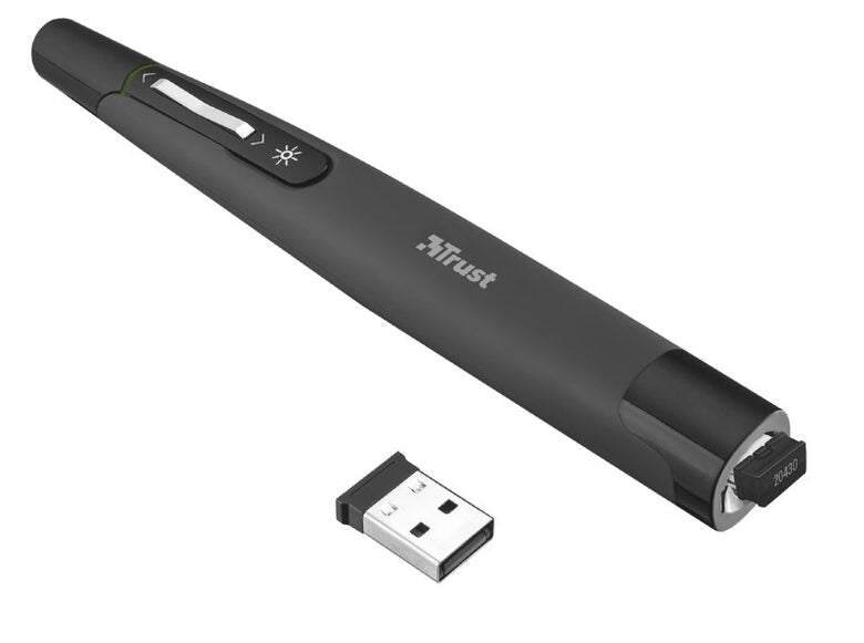 Trust 20430 puntatore wireless Nero