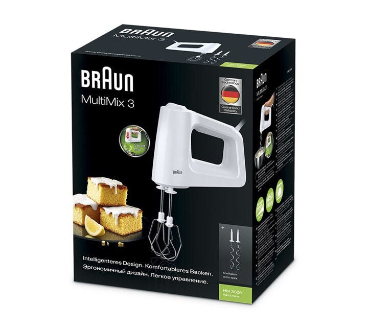 Braun Sbattitore MultiMix 3 HM 3000 Bianco