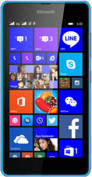 Microsoft Lumia 540 12,7 cm (5") Doppia SIM Windows Phone 8.1 3G Micro-USB B 1 GB 8 GB 2200 mAh Blu