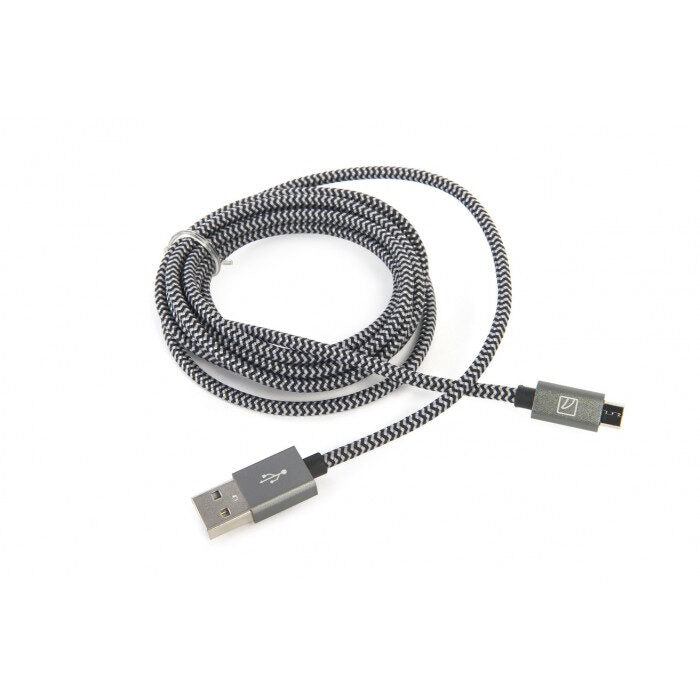 Tucano 2m USB 2.0 cavo USB USB A Micro-USB B Grigio
