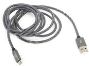 Tucano 2m USB 2.0 cavo USB USB A Micro-USB B Grigio