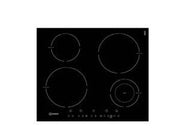 Indesit VIX 644 CE M IT piano cottura Nero Da incasso Piano cottura a induzione 4 Fornello(i)
