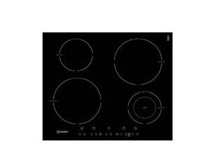 Indesit VIX 644 CE M IT piano cottura Nero Da incasso Piano cottura a induzione 4 Fornello(i)