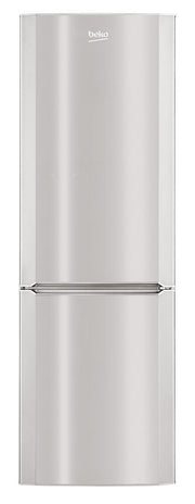 Beko CN232131T frigorifero con congelatore Libera installazione 287 L Argento, Acciaio inossidabile