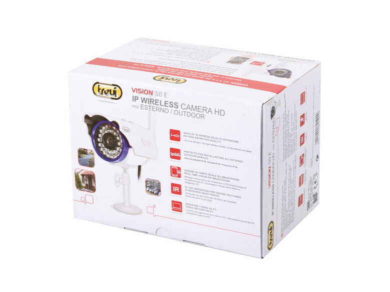 Trevi Vision 50 E Telecamera di sicurezza IP Esterno Capocorda Parete