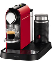 Nespresso Krups CitiZ&Milk XN7305 Fire Engine Red Automatica Macchina per caffè a cialde 1 L
