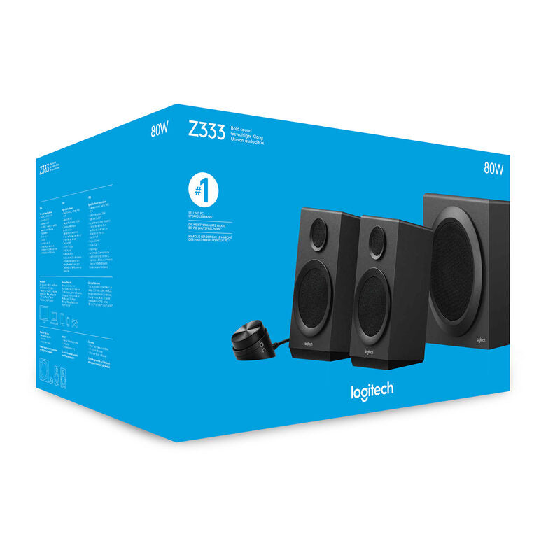 Logitech Z333 Speaker System with Subwoofer 40 W Nero 2.1 canali