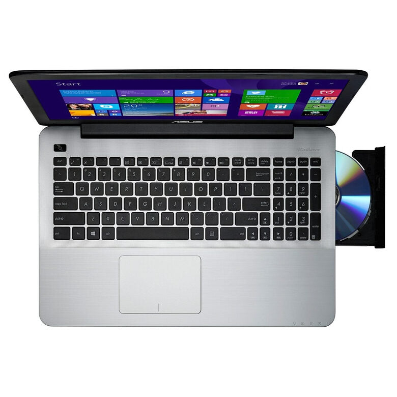 ASUS A555LB-XO079H notebook Computer portatile 39,6 cm (15.6") Intel® Core™ i7 di quinta generazione 4 GB DDR3L-SDRAM 1000 GB HDD NVIDIA® GeForce® GT 940M Windows 8.1 Blu, Argento
