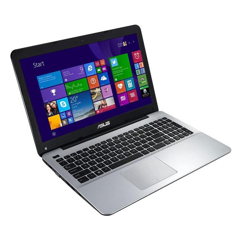 ASUS A555LB-XO079H notebook Computer portatile 39,6 cm (15.6") Intel® Core™ i7 di quinta generazione 4 GB DDR3L-SDRAM 1000 GB HDD NVIDIA® GeForce® GT 940M Windows 8.1 Blu, Argento