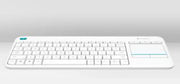 Logitech K400 Plus tastiera RF Wireless QWERTY Italiano Bianco