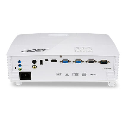 Acer Basic X1385WH videoproiettore Proiettore a raggio standard 3200 ANSI lumen DLP WXGA (1280x800) Compatibilità 3D Bianco