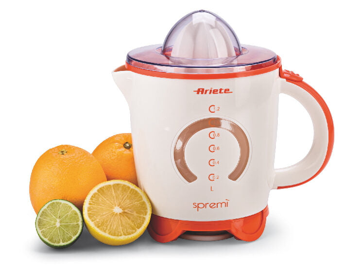 Ariete 408 Estrattore di succo 40 W Arancione, Rosso, Bianco