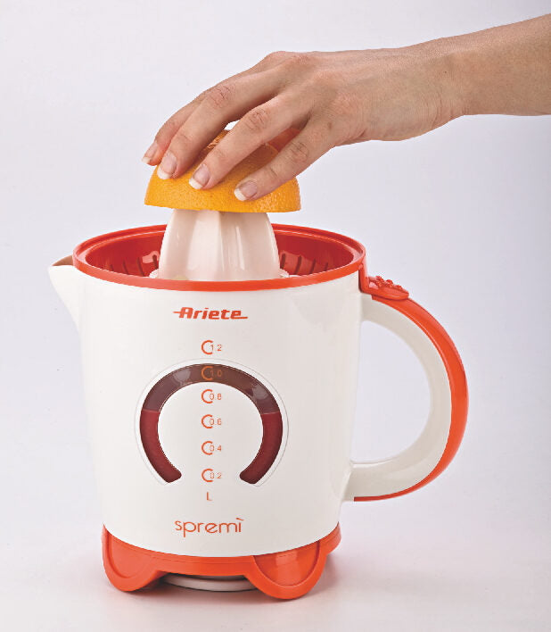 Ariete 408 Estrattore di succo 40 W Arancione, Rosso, Bianco