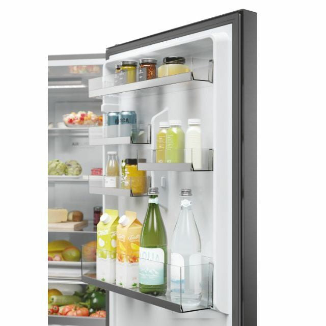 Haier 2D 60 Serie 1 HDW1618DNPK frigorifero con congelatore Libera installazione 341 L D Argento