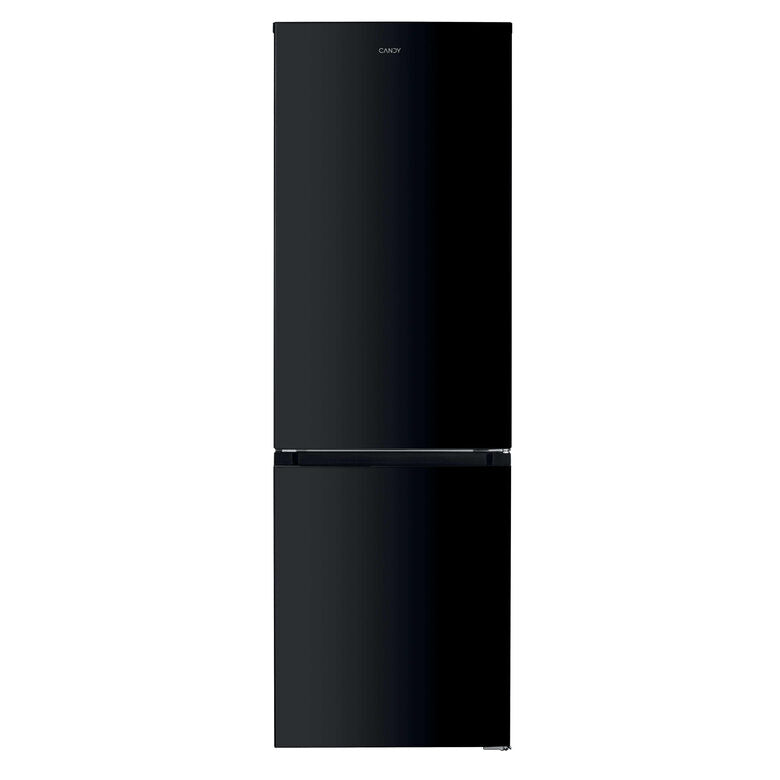 Candy CCH2T618EBBF Frigorifero Combinato A Libera Installazione, Total No Frost, Classe E, Nero