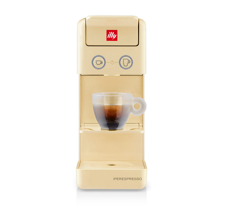 Illy Macchina Del Caffe Capsule Iperespresso Espresso Coffee Y3.3 Giallo Pastello più 14 Capsule
