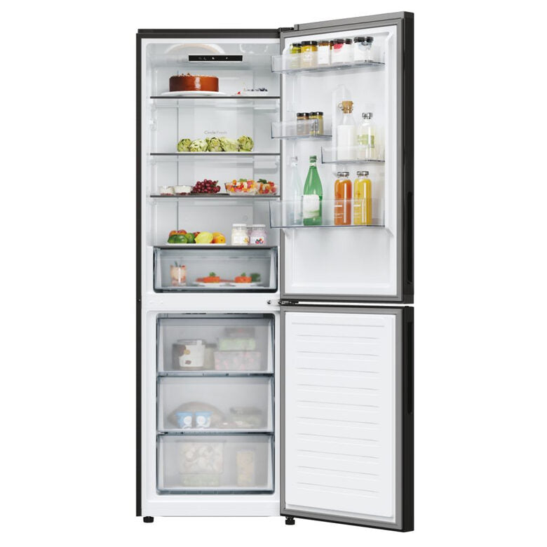Candy CNCQ2T618EB Frigorifero Libera installazione 355 L E Nero