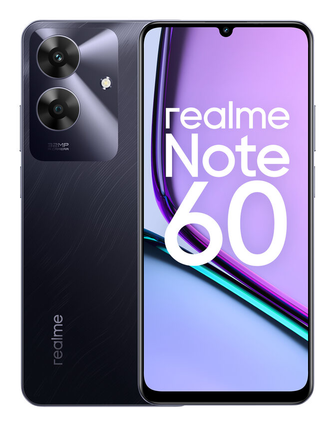 Realme Cellulare Note 60 4/128Gb Black
