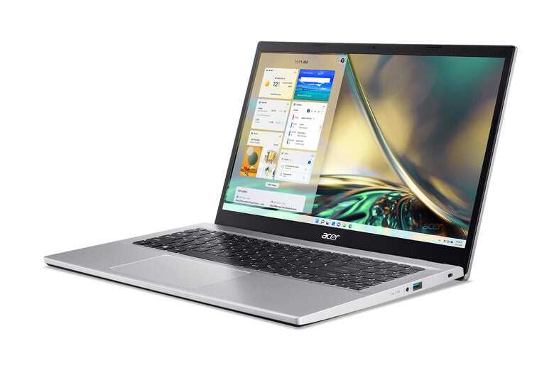 Acer Aspire 3 A315-59-530X Intel® Core™ i5 i5-1235U Computer portatile 39,6 cm (15.6") HD 8 GB DDR4-SDRAM 512 GB SSD Wi-Fi 6 (802.11ax) Windows 11 Home Argento
