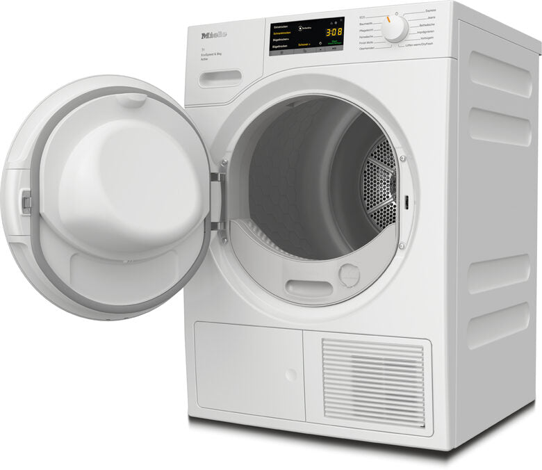 Miele TWA520WP Asciugatrice A Libera Installazione 8 Kg, PerfectDry, FragranceDos, Classe C, Bianco