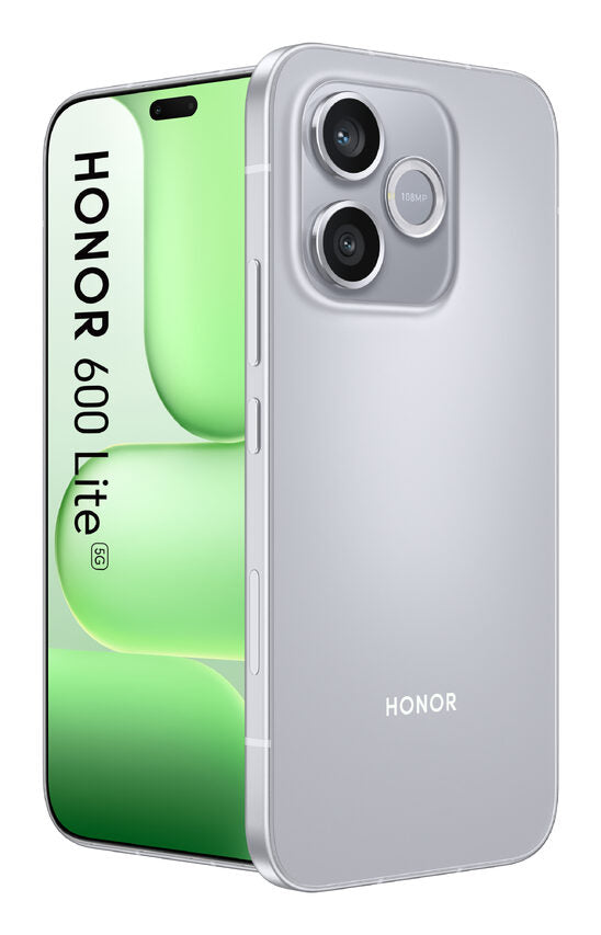 Honor BUNDLE 600 LITE 256GB V GREY+WATCH 2i BLACK 16,8 cm (6.6") Doppia SIM 5G USB tipo-C 16 GB 6520 mAh Grigio