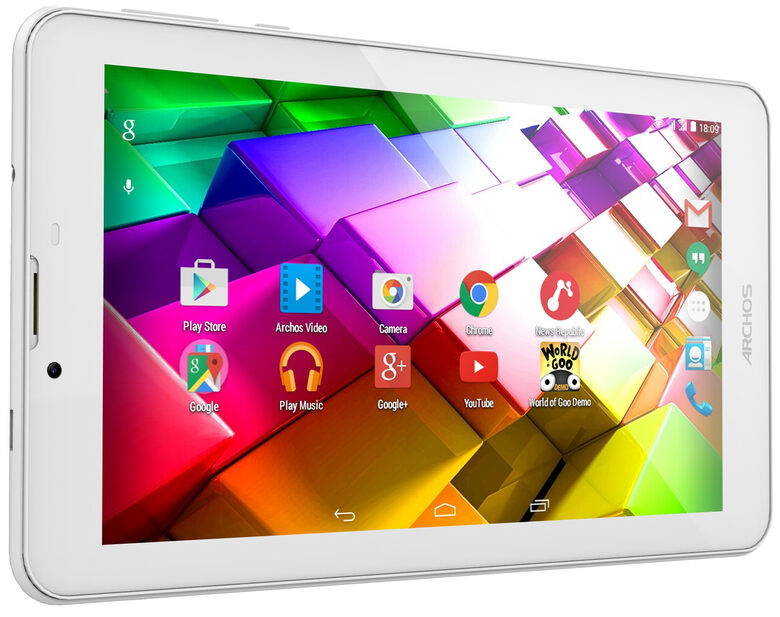 Archos Copper 70b 3G 4 GB 17,8 cm (7") Mediatek 0,5 GB Android Bianco