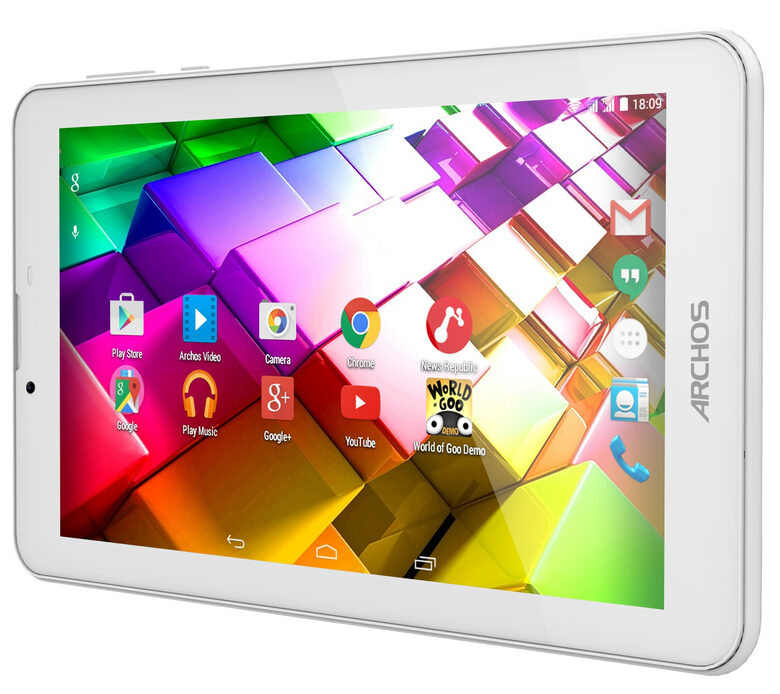 Archos Copper 70b 3G 4 GB 17,8 cm (7") Mediatek 0,5 GB Android Bianco